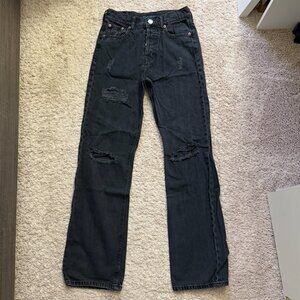 Aeropostale 90s Baggy Ripped Jeans